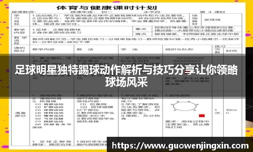 足球明星独特踢球动作解析与技巧分享让你领略球场风采